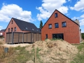 Einfamilienhaus in Holzrahmenbauweise - Bauphase - Carport