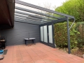 Aluminium Terrassendach als Aufdach-Montage